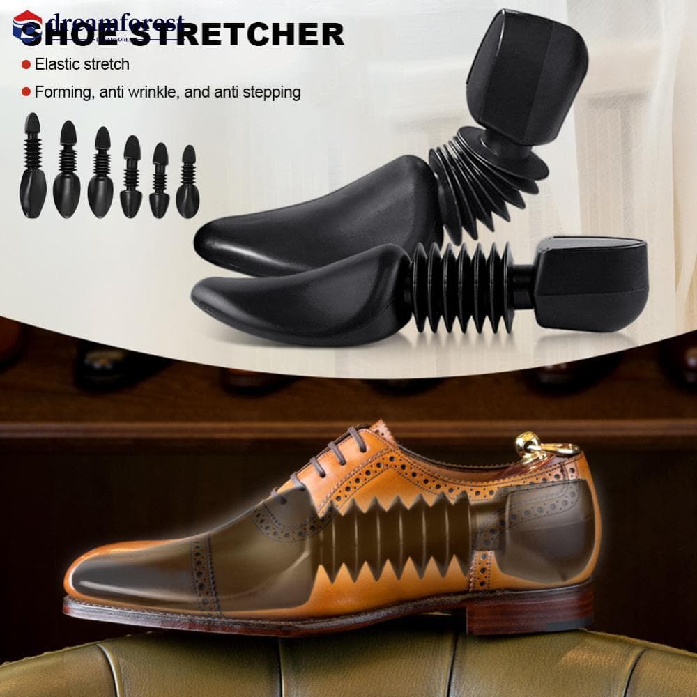 DREAMFOREST Ajustável Plástico Primavera Sapato Cinta Expansão Elástica Moldar À Prova De Rugas Anti-Colapso Maca Cuidad