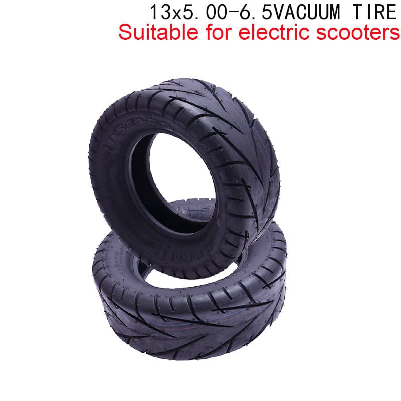 Pneu A Vácuo Grosso E Resistente Ao Desgaste 13x5.00-6.5 Adequado Para Pneus De scooter Elétrica