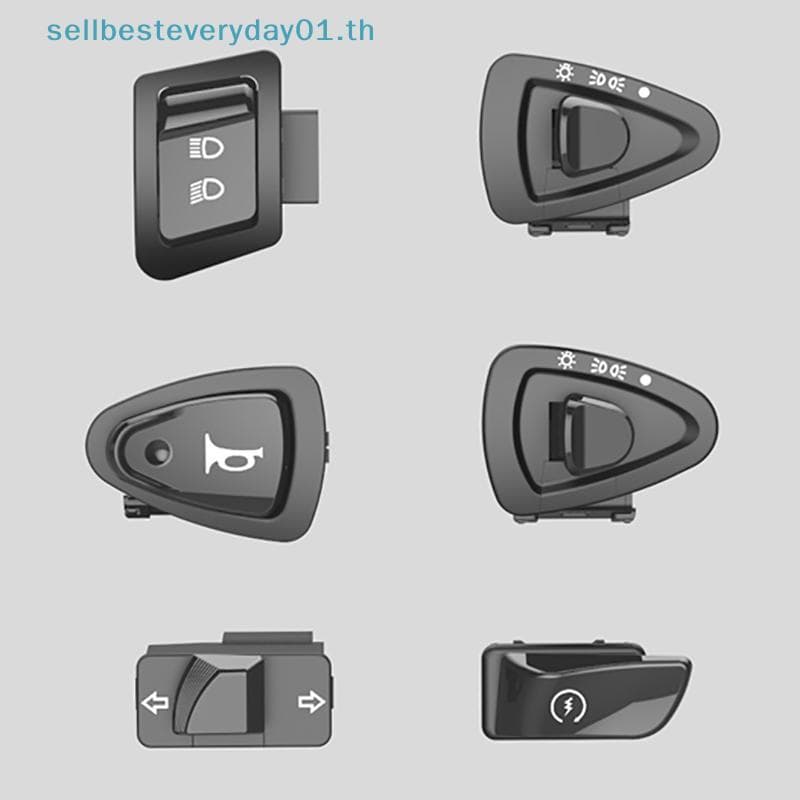 & Sellbest Interruptor De Partida Da Motocicleta Chifre Luz Sinal Volta Alto Baixo Feixe Botão Conectores Para Scooter C