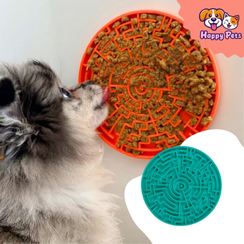 Tapete de Lamber Com Ventosas Labirinto Da Pet Games Brinquedo Para Cão Divertido E Saudável