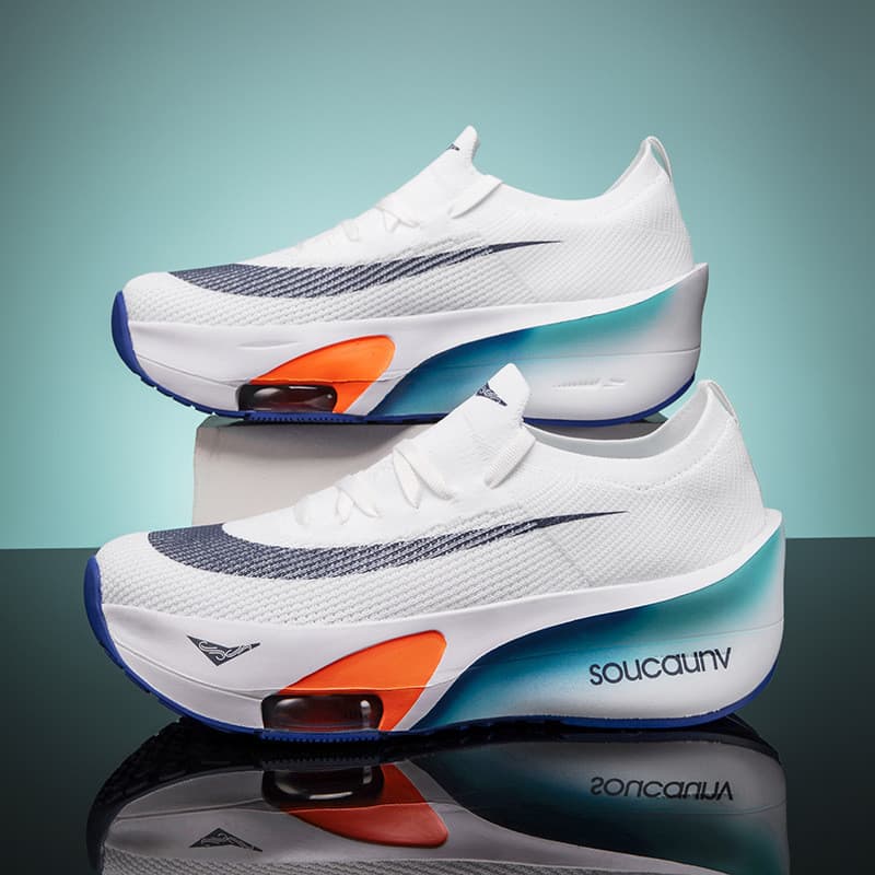 Placa de carbono para corrida profissional, adequada para maratona, caminhada e ginástica, confortável, respirável, unis