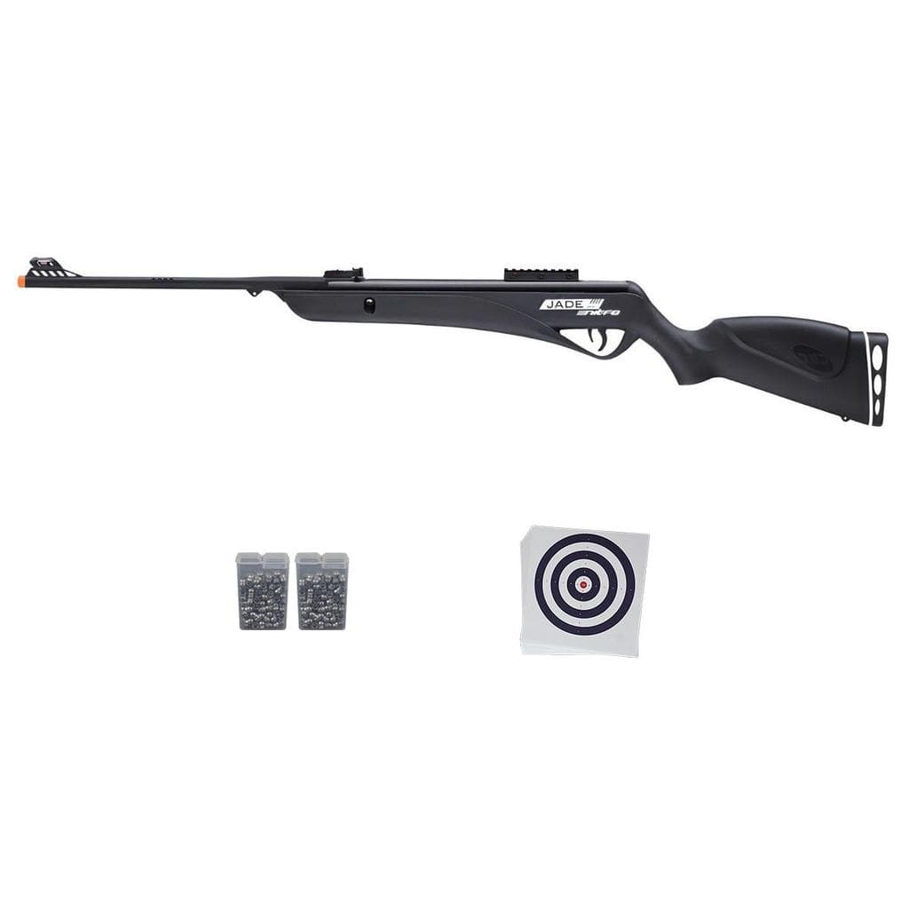 Carabina de Pressão Jade Pro Nitro Preta 5.5mm - CBC +  Acessórios