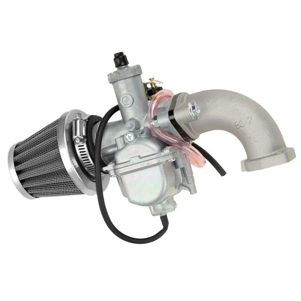 Carburador De 26mm Com Filtro De Ar Prateado , Adequado Para 110cc 125cc 140cc Pit Dirt Bike CRF SSR Lifan YX , Novo De 