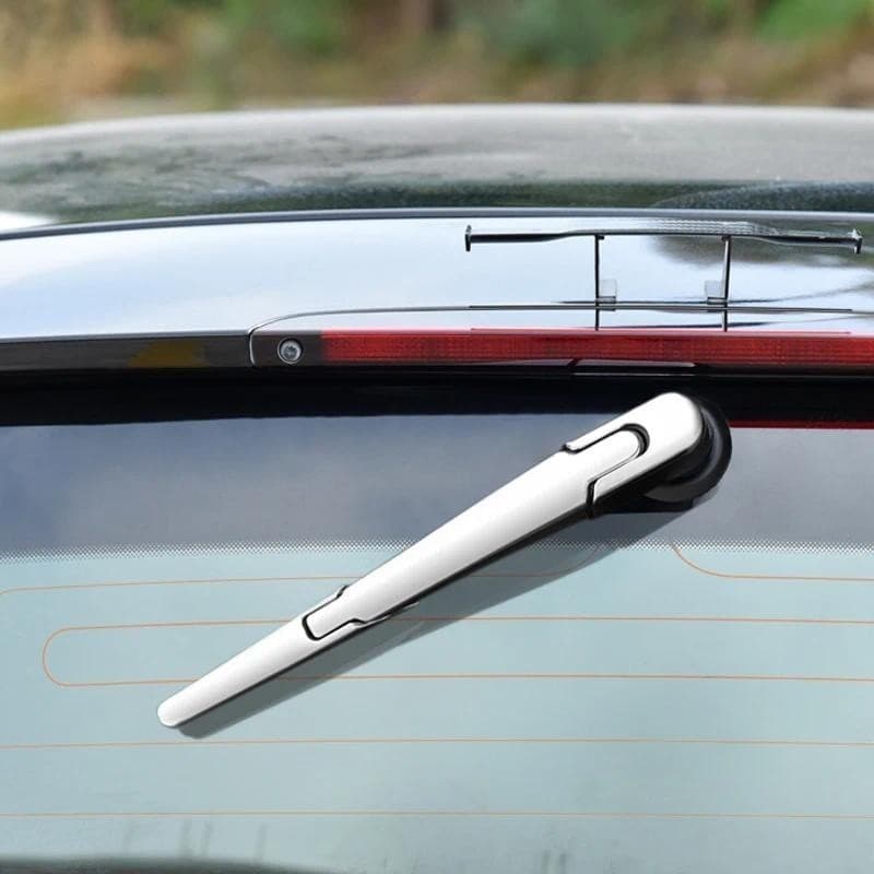 1 Pçs Carro Galvanoplastia Limpador De Vidro Traseiro Capa Decorativa Para Mercedes Smart 453 Fortwo Acessórios Do Modif