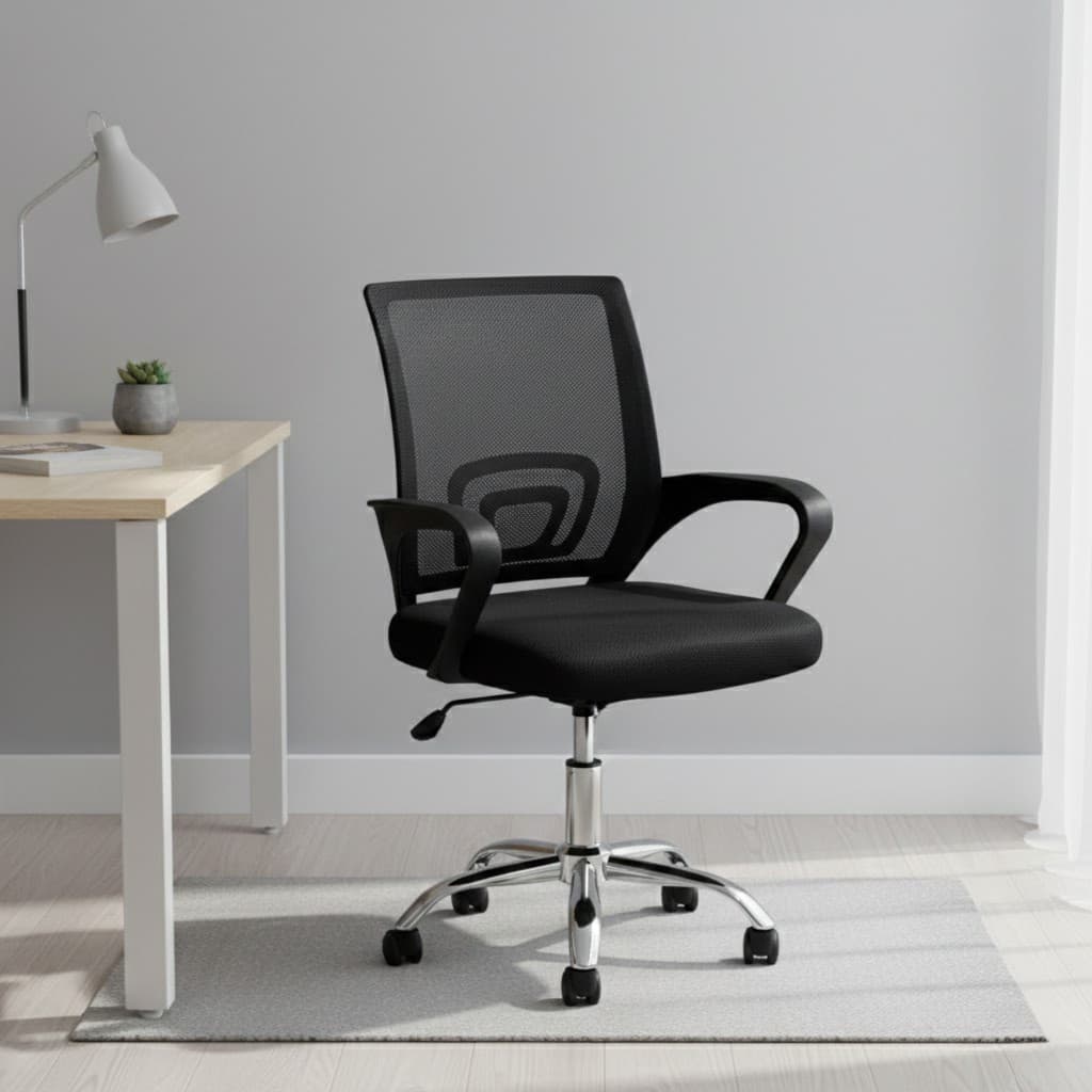 Cadeira Escritorio tela mesh reclinável