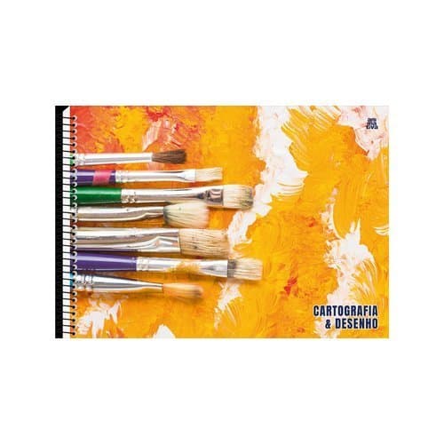 Caderno de Cartografia e Desenho – Tema Arte e Pintura Sortido