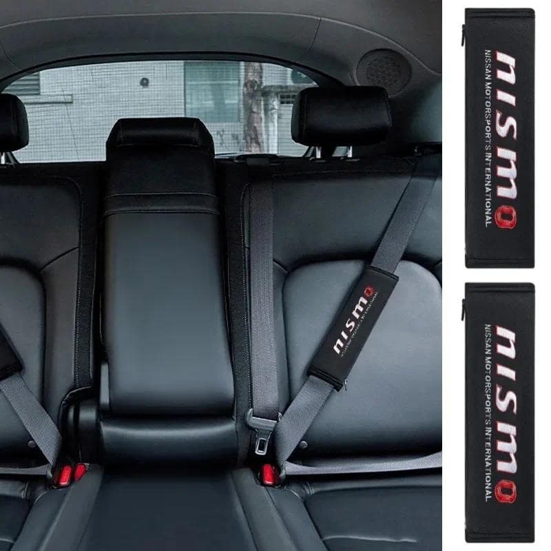 2 Pçs Proteção De Ombro Do Carro Cinto De Segurança Capa Para Nissan Nismo X Trail GTR Altima Qashqai Murano Almera Nava