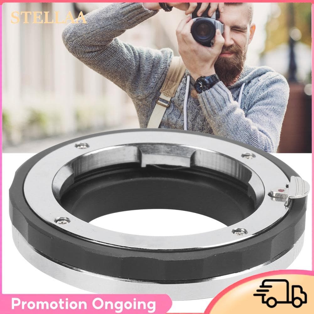 Stellaa Adaptador de lente de montagem Pomya M para E Foco próximo 0,2 m com suave compatível para câmera NEX 3 5 6 7
