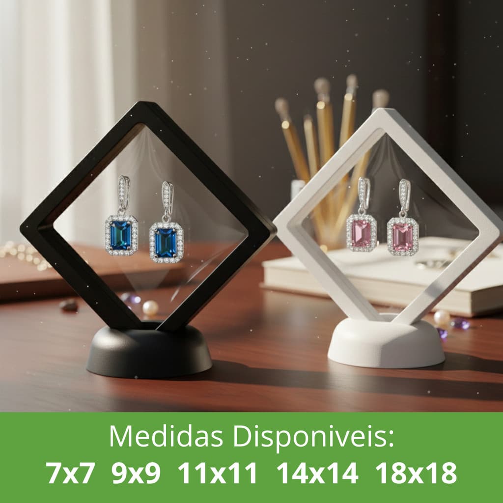 Window box Displays, Expositor, Caixa de exibição para moedas, caixa flutuante 3d, joias, vitrine flutuante 1 un