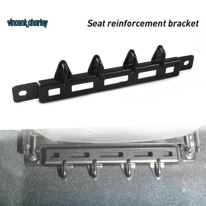 [vincent_c] Trilho Para Assentos Com Cinta E De Carro , Suporte Reforçado , Deslizante 86 BRZ Preto