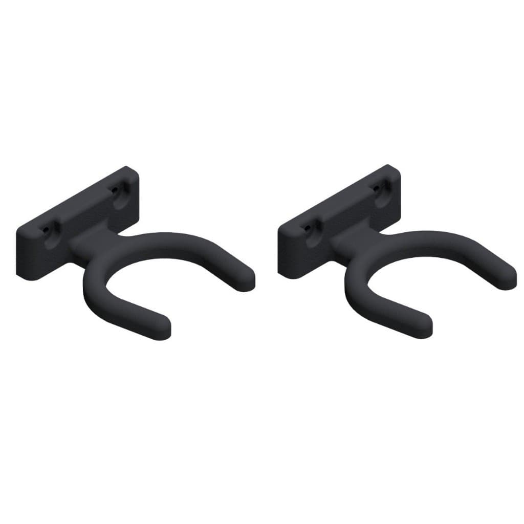 Kit 02 Suporte Para Instrumento Musical De Parede Para Violão Guitarra