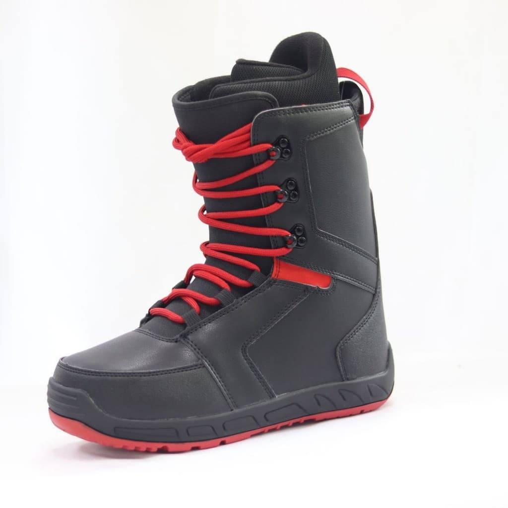 Estoque pronto D50 Adulto Folheado Sapatos de Esqui Tradicional Lace-Up Junior All-Round Veer Equipamento de Esqui Profi