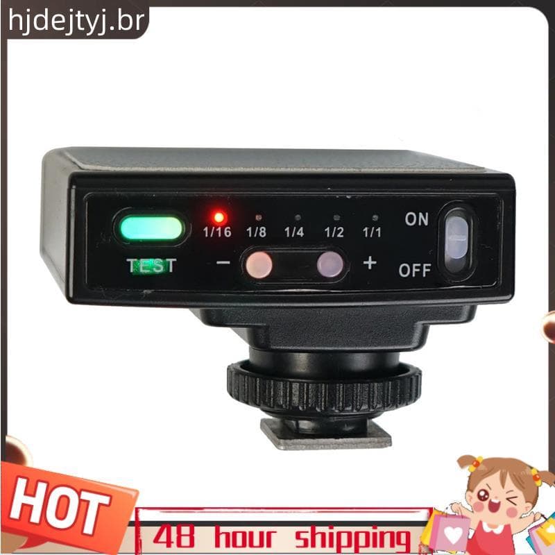 Mini Lanterna Embutida Para Câmeras Digitais Sem Espelho Design Compacto Montado Na Parte Superior