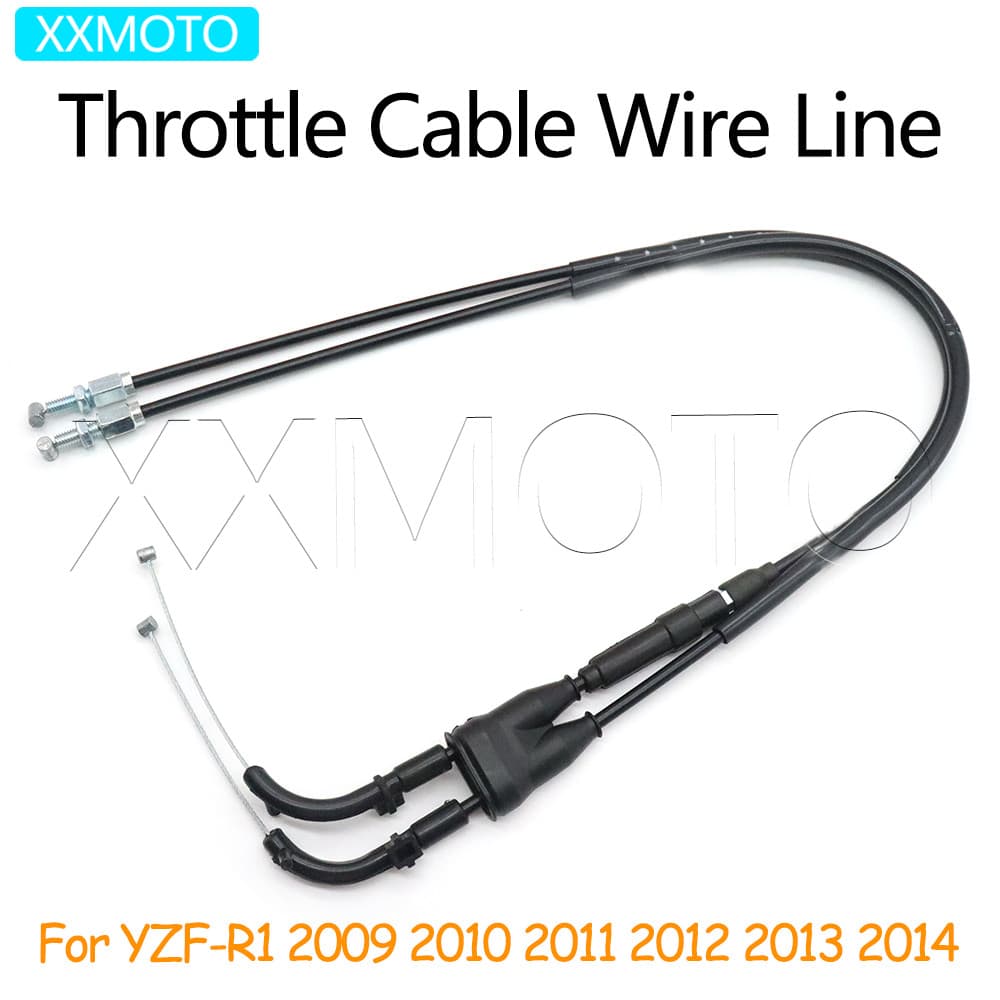 Linha De Fio Do Cabo Acelerador YZF R1 Para Yamaha YZFR1 2009 2010 2011 2012 2013 2014-R1 De Aço Acessório Da Motociclet