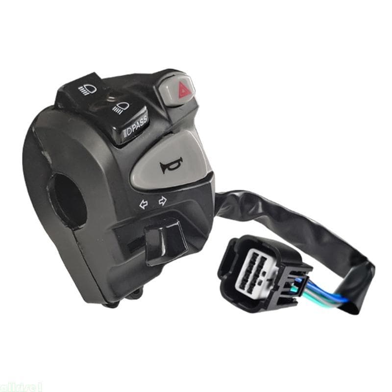 Todo O Interruptor Botão Controle Feixe Baixo Do Guiador Para 150 Sinal Volta Chifre Substituição Aces