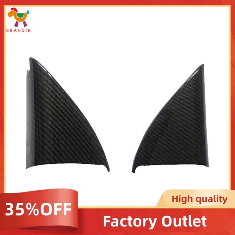 2018-2023 Carro De Fibra De Carbono Um Pilar Alto-Falante Áudio Capa Guarnição Acessórios