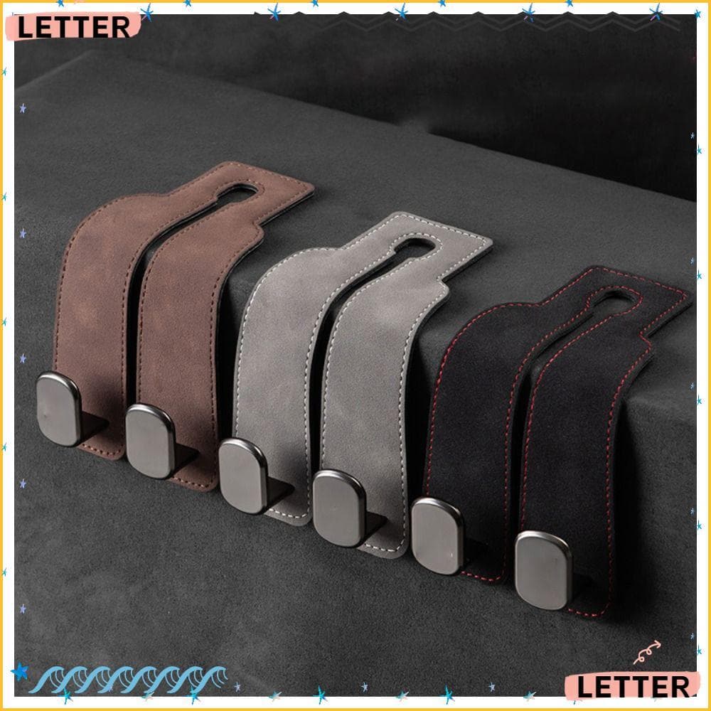 Clipe De Fixação Duarável De Carta , Gancho Traseiro De Assento De Couro Durável , Veículo De Ferramentas De Carro De Co