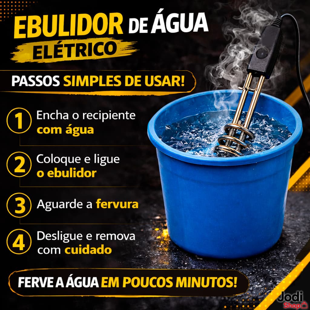 Ebulidor Profissional 1000w 110v 220v Aquecedor De Água Café Rabo Quente