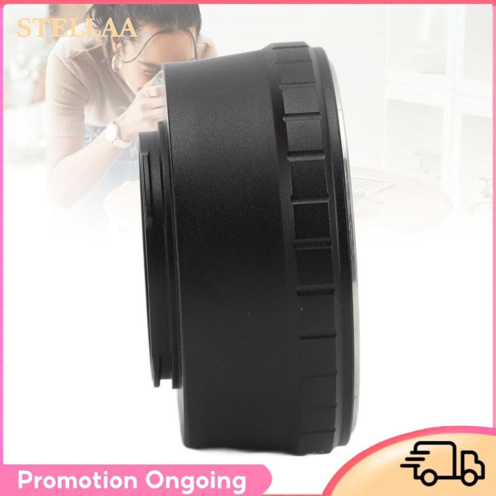 Stellaa Adaptador de lente Akozon PK para M4/3 - Conversor de foco manual de liga de alumínio para lentes