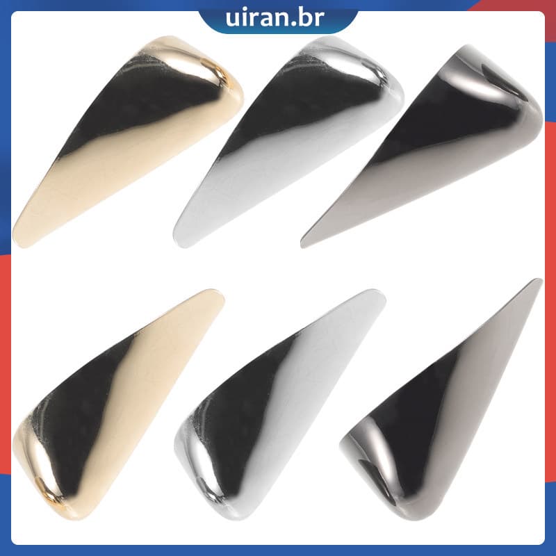 3 Pares De Sapatos Protetor De Salto Alto Pontiagudo Círculo Forma Protetores De Boné 3.00X1.50X1.50CM uiran