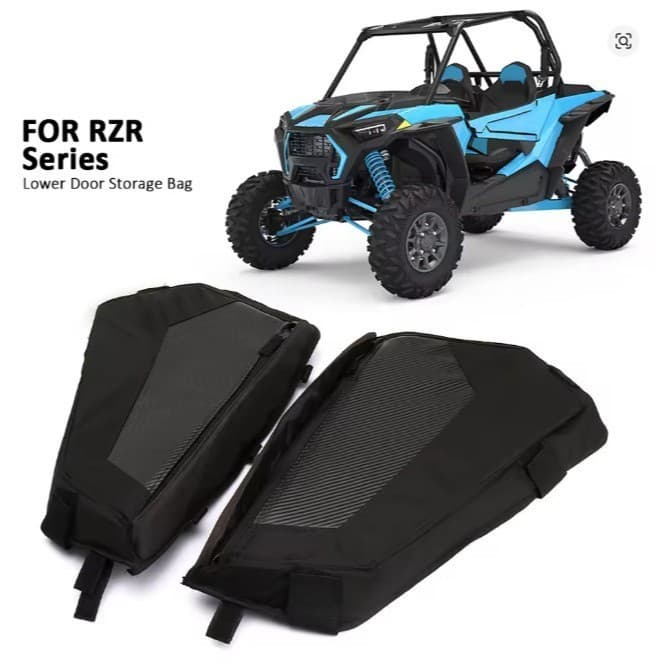 Praia fora de estrada motocicleta UTV RZR porta inferior painel lateral saco de armazenamento saco de ferramentas Cross-
