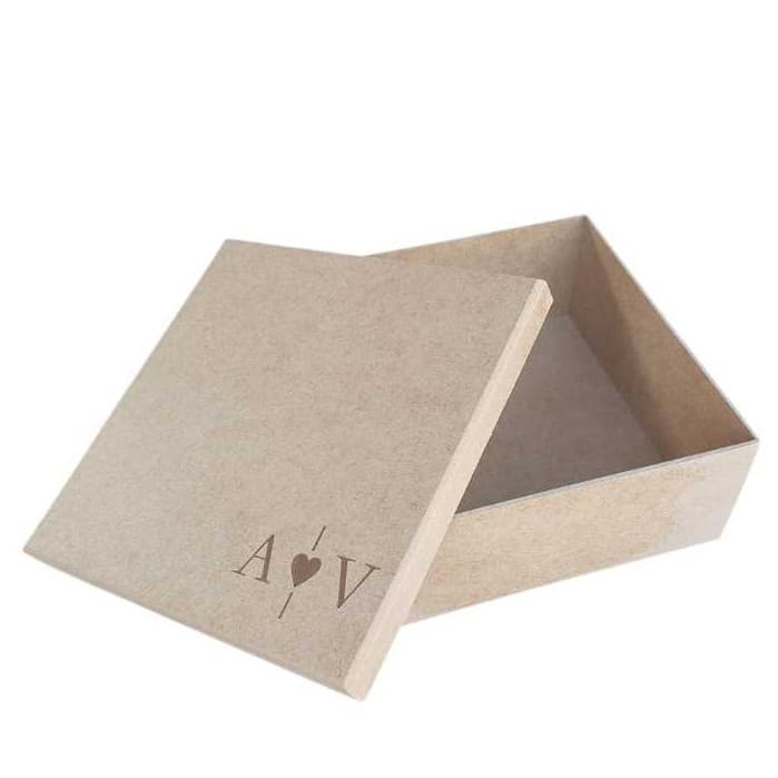 10 Caixas 15x15x5 Personalizada, Convite, Casamento com Iniciais. Art. Capricho