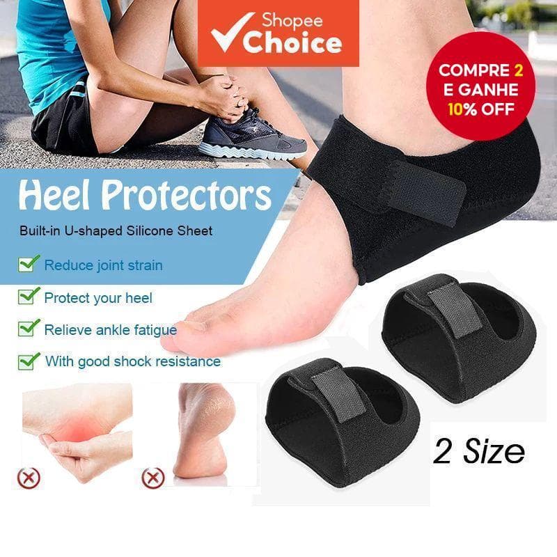 Mangas De Calcanhar Para Alívio Da Dor Suporte De Gel De Silicone No Ideal Permanente Prolongado