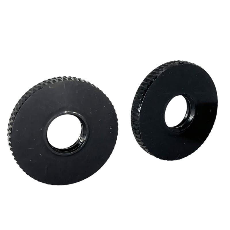 iorsoul1 2 Peças 3 8 Fêmea Rosca Botão Prendedor Microfone Câmera Tripé Parafusos Sapata De Travamento Porca Buraco Pole