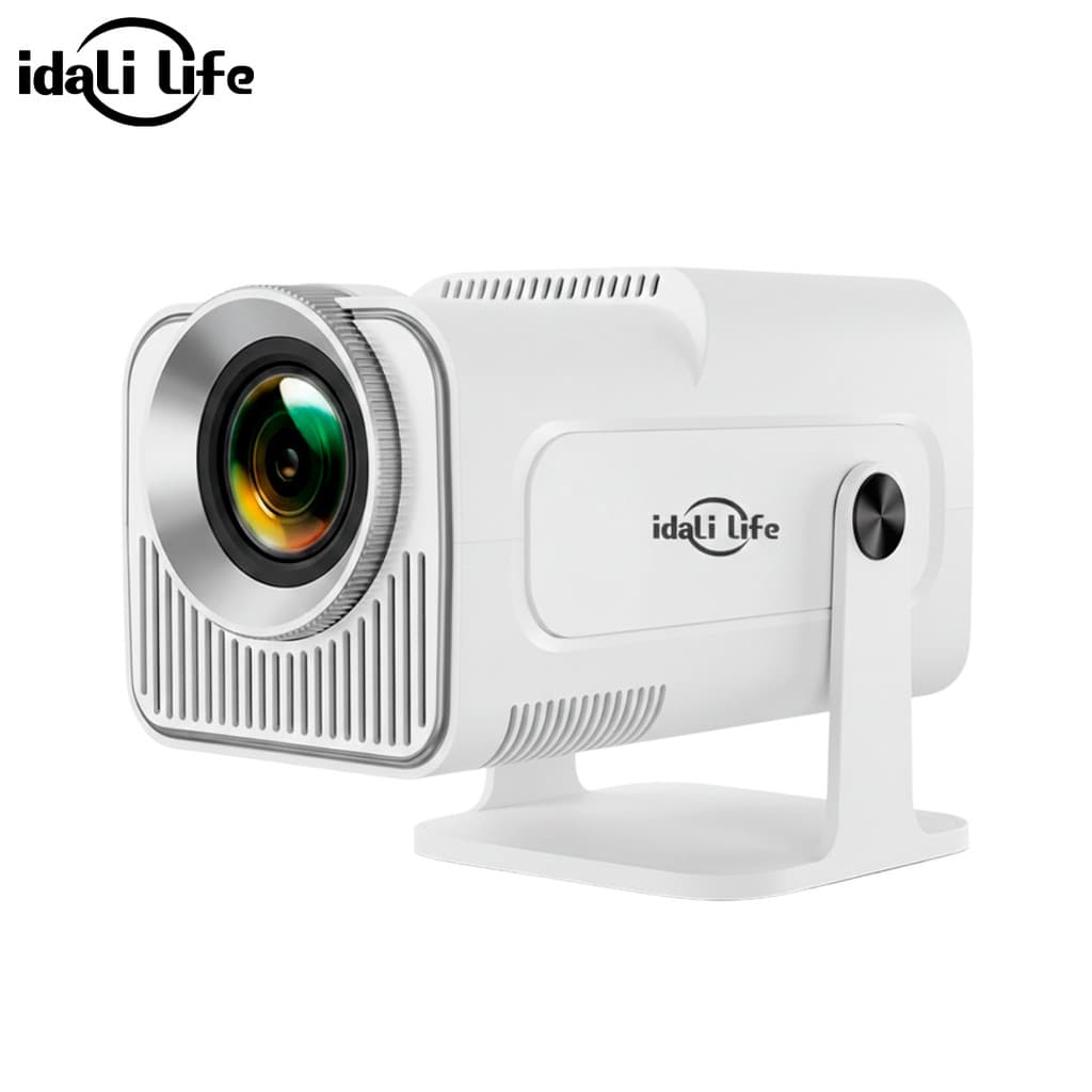 Projetor Portátil 4k Smart Android Wi-fi Hd 1280x720 Espelhamento celular Branco IDALI LIFE