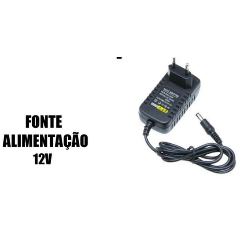 Fonte Carregador 12v 2a Para Massageador ORBIT Envio Rapido