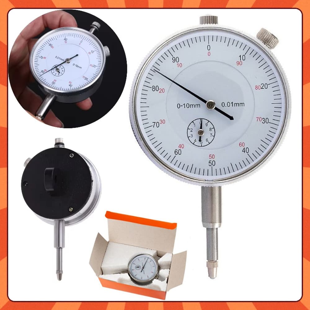 Relógio Comparador Profissional Bight Precisão 0-10mm/0,01mm