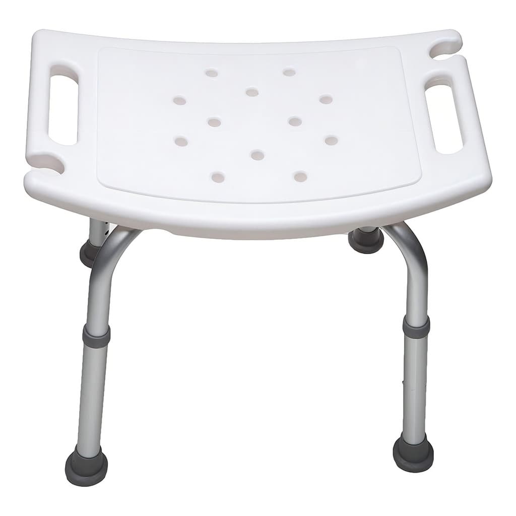 BANQUETA DE BANHO SEM ENCOSTO CAPACIDADE 100KG