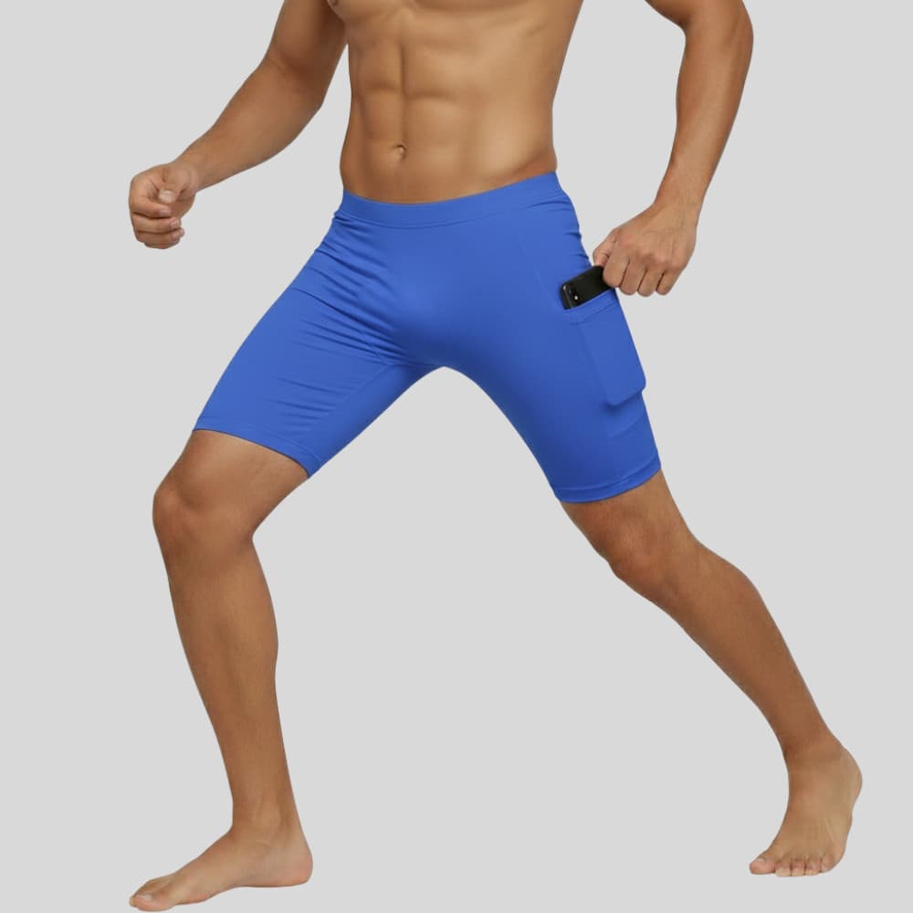 Bermuda Térmica Ciclista com Bolso Cueca Boxer