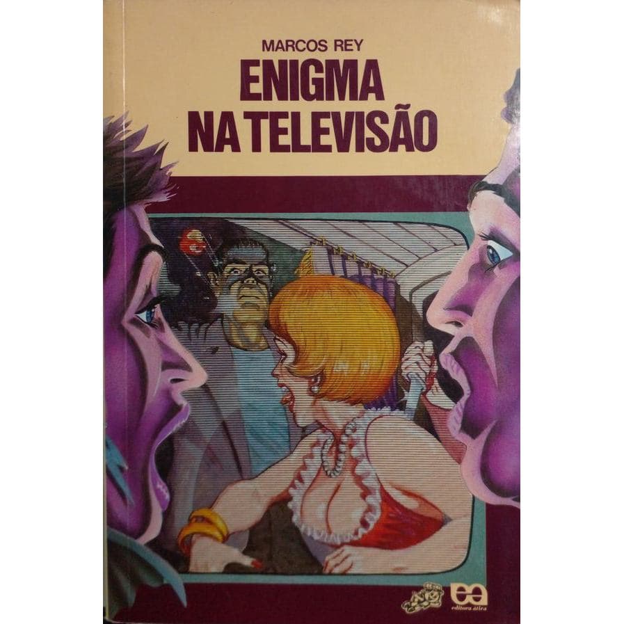 Enigma na televisão (série vaga-lume) autor REY, MARCOS