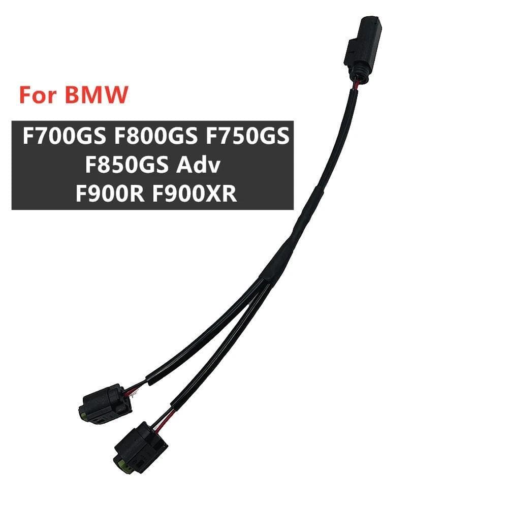 Conjunto De Cabos De Conexão Rápida Para Motocicleta , Adaptador De Extensão De Soquete De Circuito De Derivação BMW F70