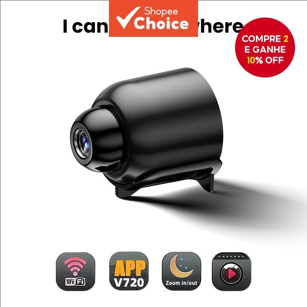 Câmera Sem Fio Doméstica , Monitoramento Inteligente , Visualização Remota Em Tempo real , Um Bom Ajudante Para Externa 