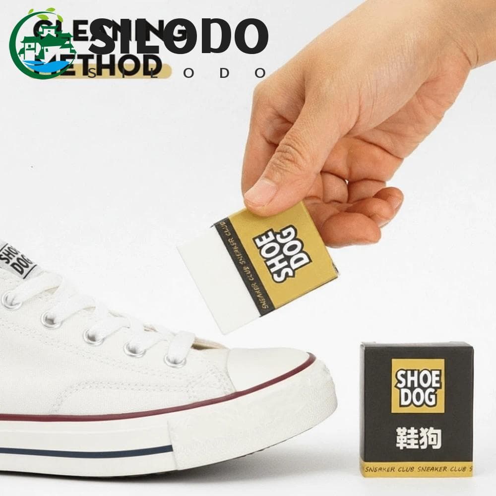 SILODO Sapatos Limpeza Borracha Tecido De Couro A Seco Descontaminar Útil Prático Escovas Limpas