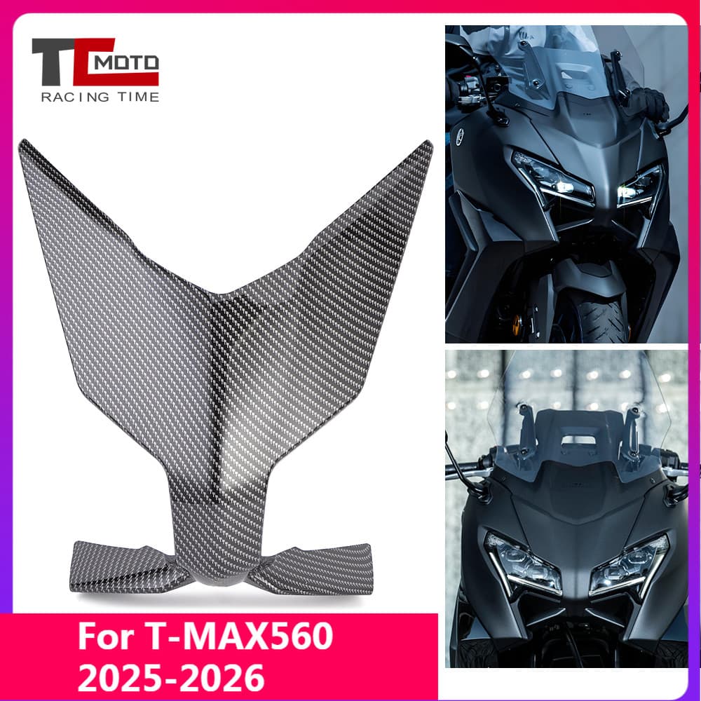 Capô Do Farol Dianteiro Carenagem Painel Capa Nariz Cabeça Cowl Apto Para Yamaha T-MAX560 TMAX560 2025-2026