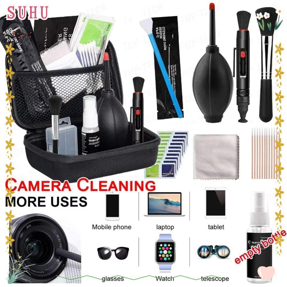 SUHU 5/24/35/47PCS Conjunto De Limpeza De Lentes DSLR , Kit Câmera De PC De Telefone , Computador Para/Fujifilm/Nikon /