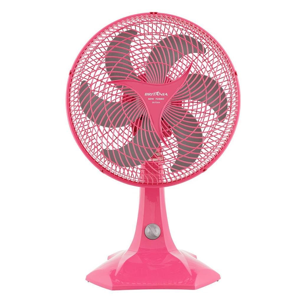 Ventilador Rosa Britânia Maxx Force 60W BVT304