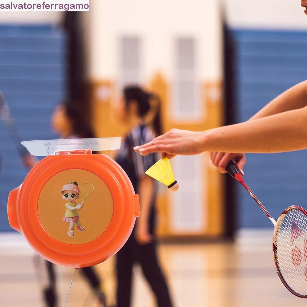SALVATOREFERRAGAMO 1 Conjunto De Treinamento De Badminton , De Autotreinamento Spin Rebound , Estiramento
