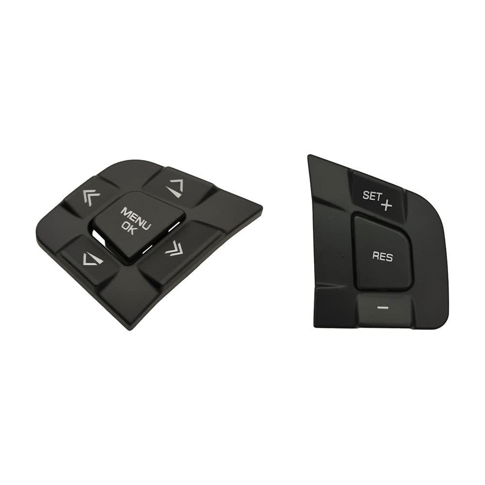 Para Land Rover Discovery Esporte Volante Do Carro Botões De Controle Multifuncional Capa Jaguar XE XF 2015-2019 LR09553