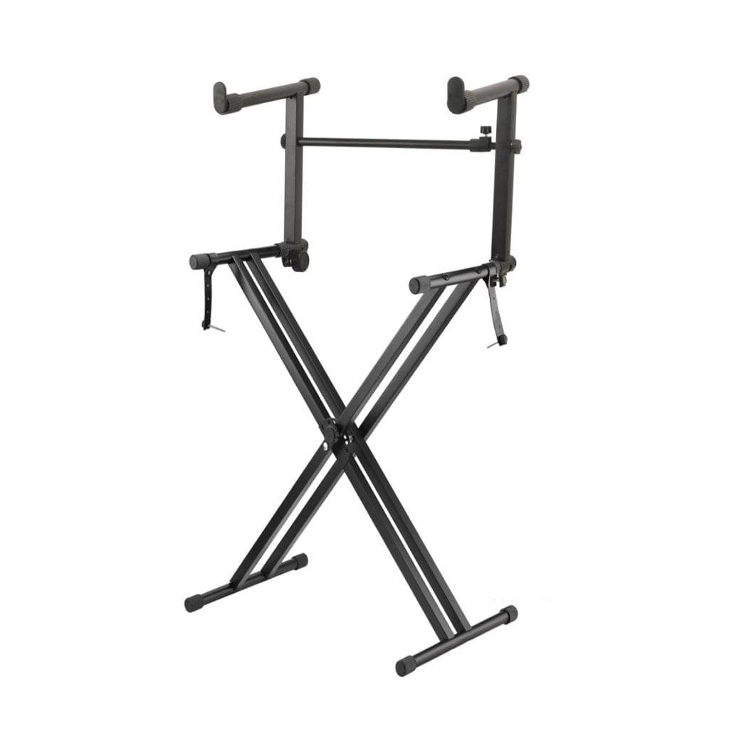 Estante P/ Teclado Profissional Reforçada C/ Ferragem Dupla Ajustável