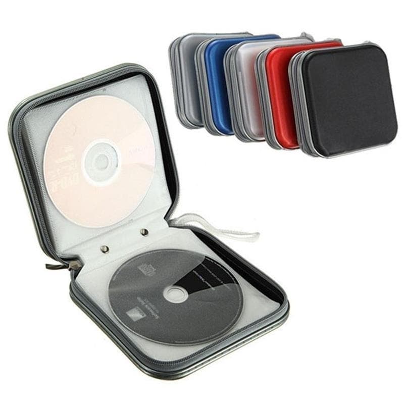 Portátil 40pcs Capacidade Disco CD DVD VCD Carteira DJ Organizador De Armazenamento Caso Titular Álbum Saco