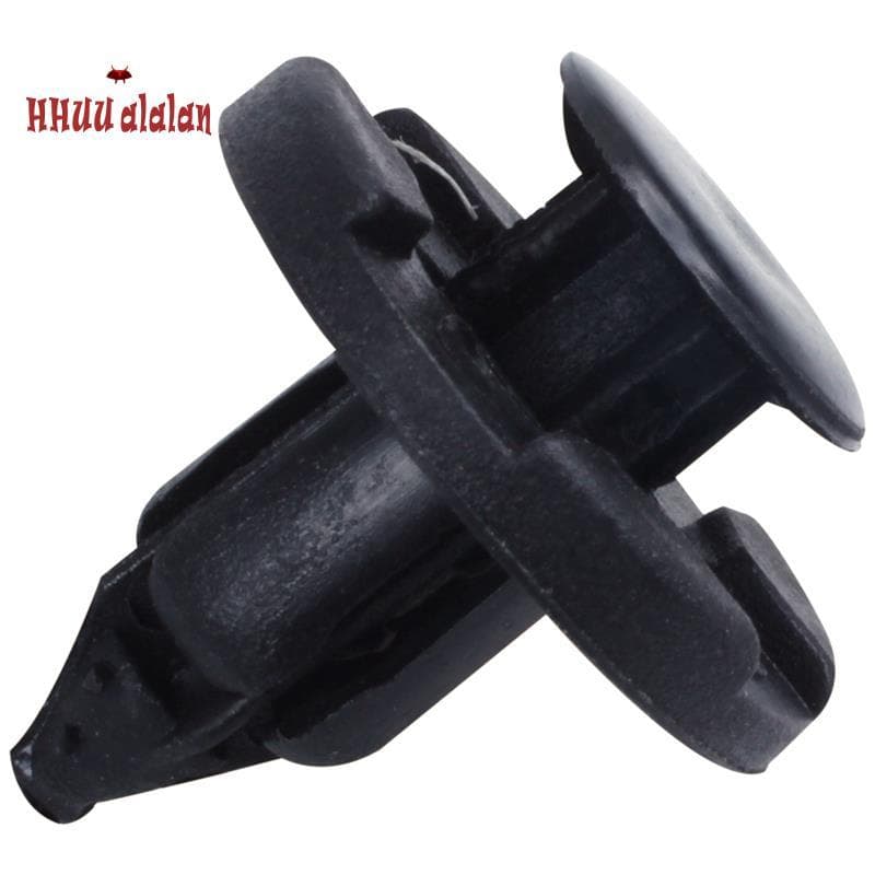 20 Peças De Rebites De Plástico Para Prendedor Tipo Parafuso De Clipe , Preto