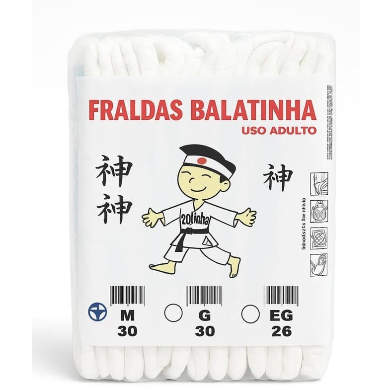 Fralda Adulto Segunda Linha Geriátrica Direto de Fabrica M 30un - Entrega Rápida