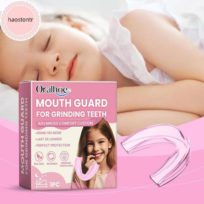 Haostontr Protetor Bucal Molar Infantil À Noite , Sono , Anti-Mordida , Protege Os Dentes Das Crianças BR