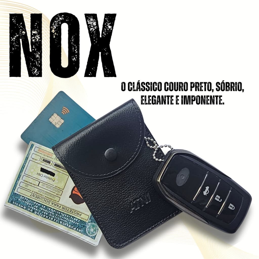 Mini Bolsa Chave Carteira Bloqueia o Sinal Carro RFID Faraday Atni Estojo Protection Antifurtoy Nox