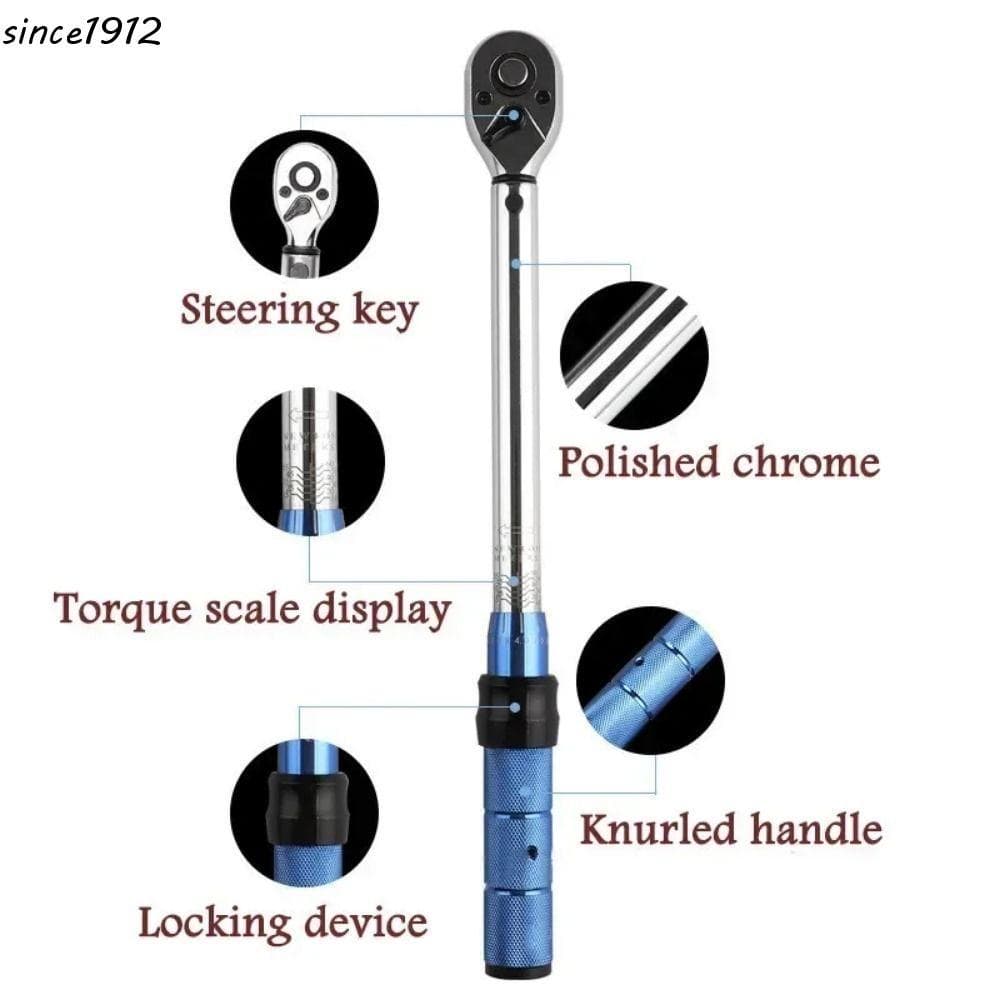 Chave De Torque SINCE , Ferramenta Automotiva De Bicicleta Com Torques De Acionamento Quadrado De 10-60N.m , 3/8 Polegad