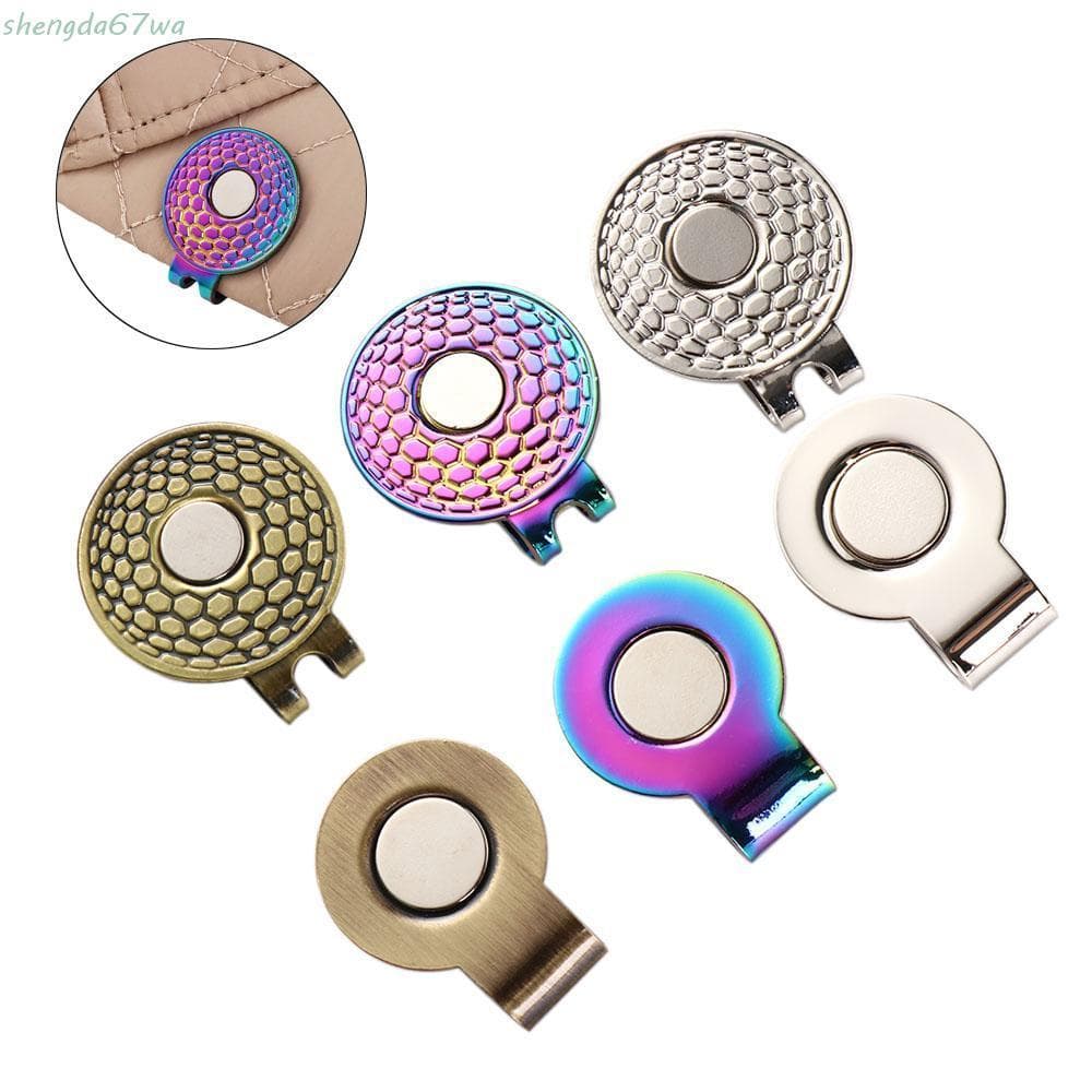 SHENGDA Marcador De Bola De Golfe , Acessórios Para Treinamento 20/25mm , Esportes Ao Ar Livre Clipe De Boné